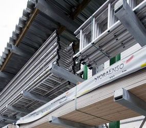 Heavy Duty Cantilever - Cantilever Roof and side and back cladding